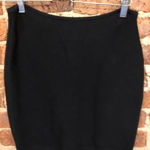 Herve Leger Black Bandage Skirt